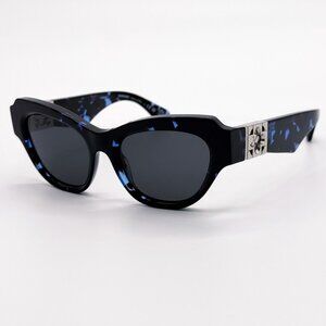 NEW BURBERRY SUNGLASSES BLACK HAVANA WOMEN BE4423 4111/87 BURBERRY BE4423 411187